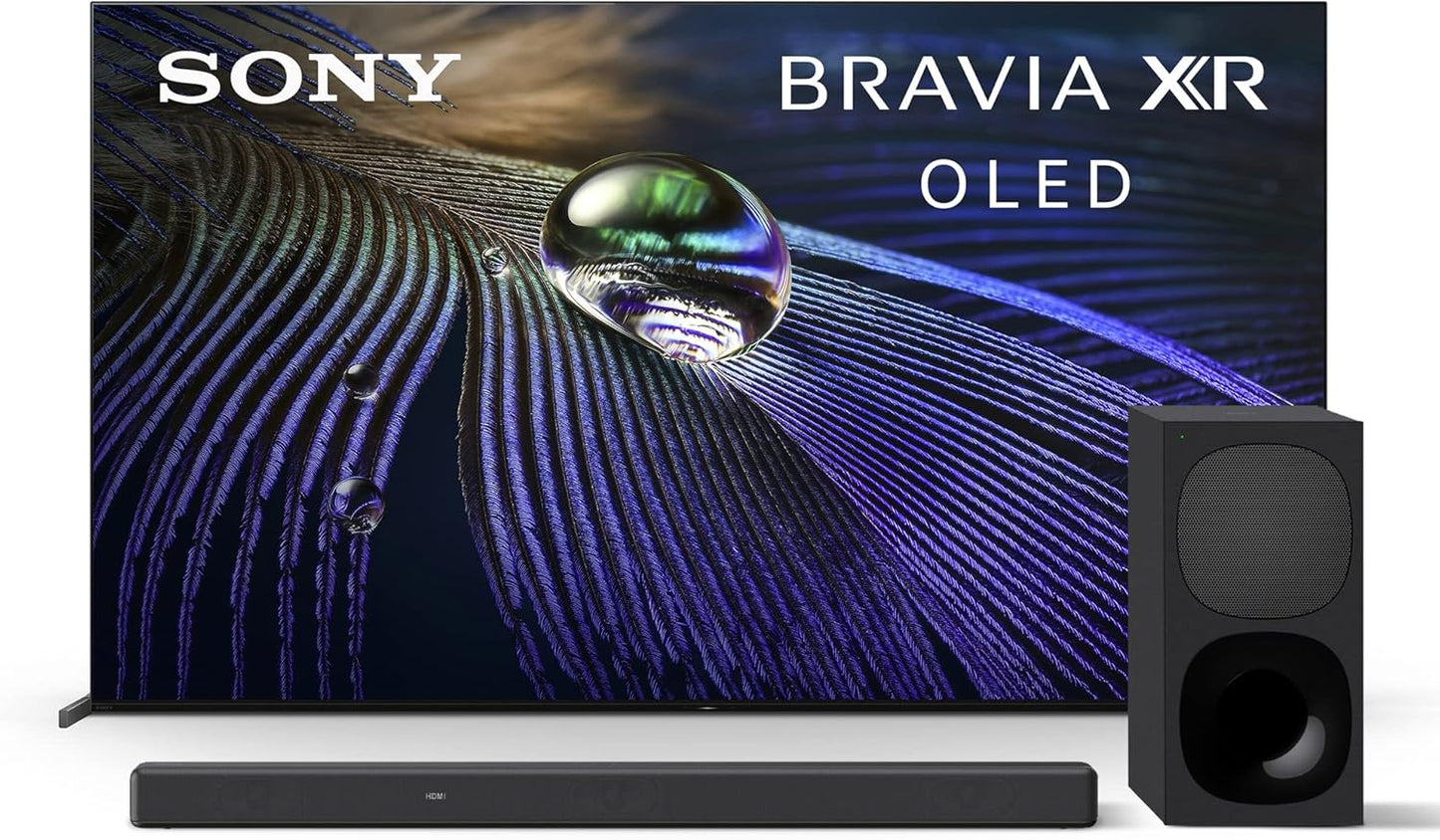 Sony BRAVIA XR A90J 83" 4K OLED TV + Soundbar