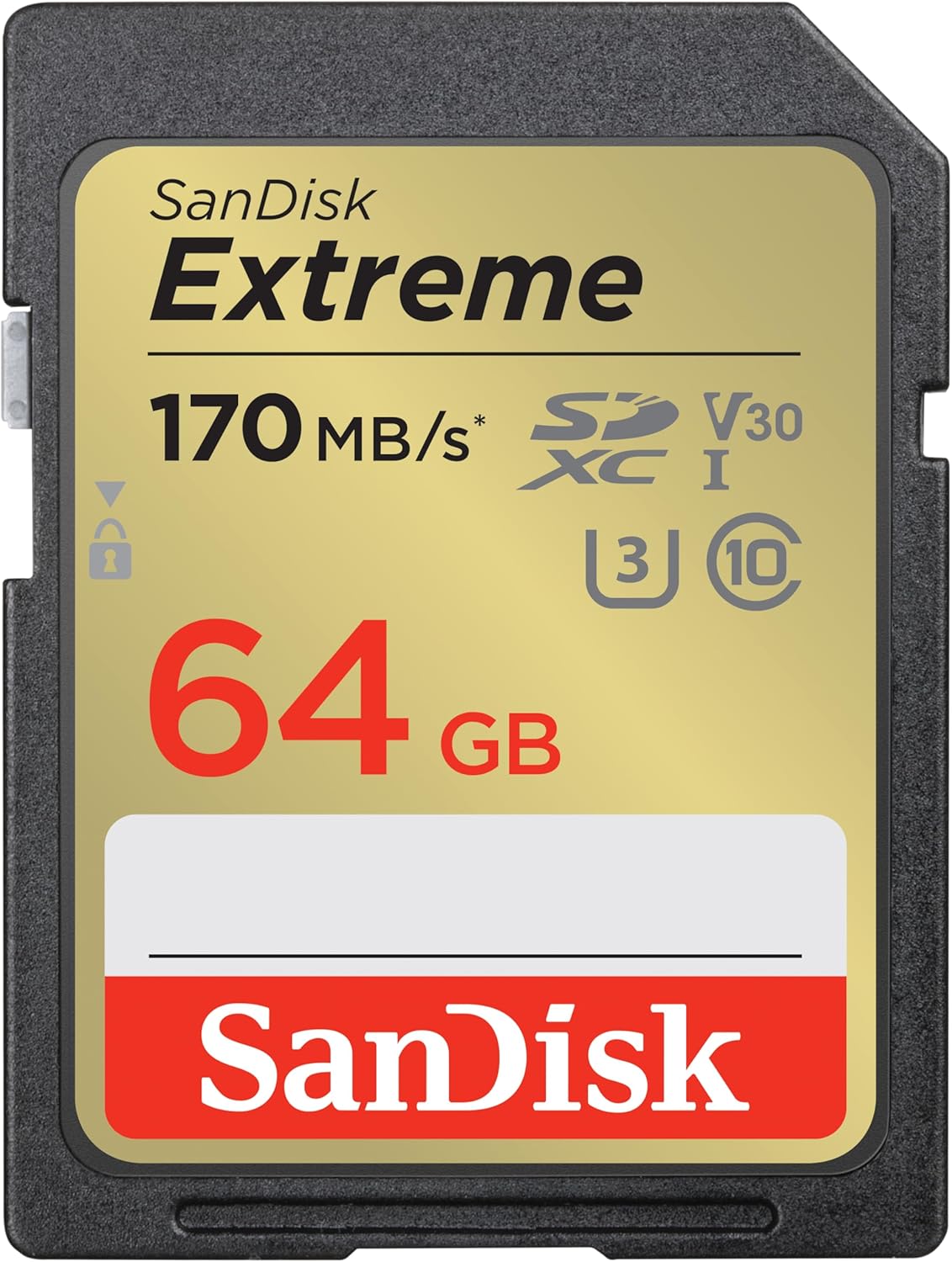 SanDisk SDSDXV2-064G-GNCIN 64GB Extreme SDXC UHS-I Card