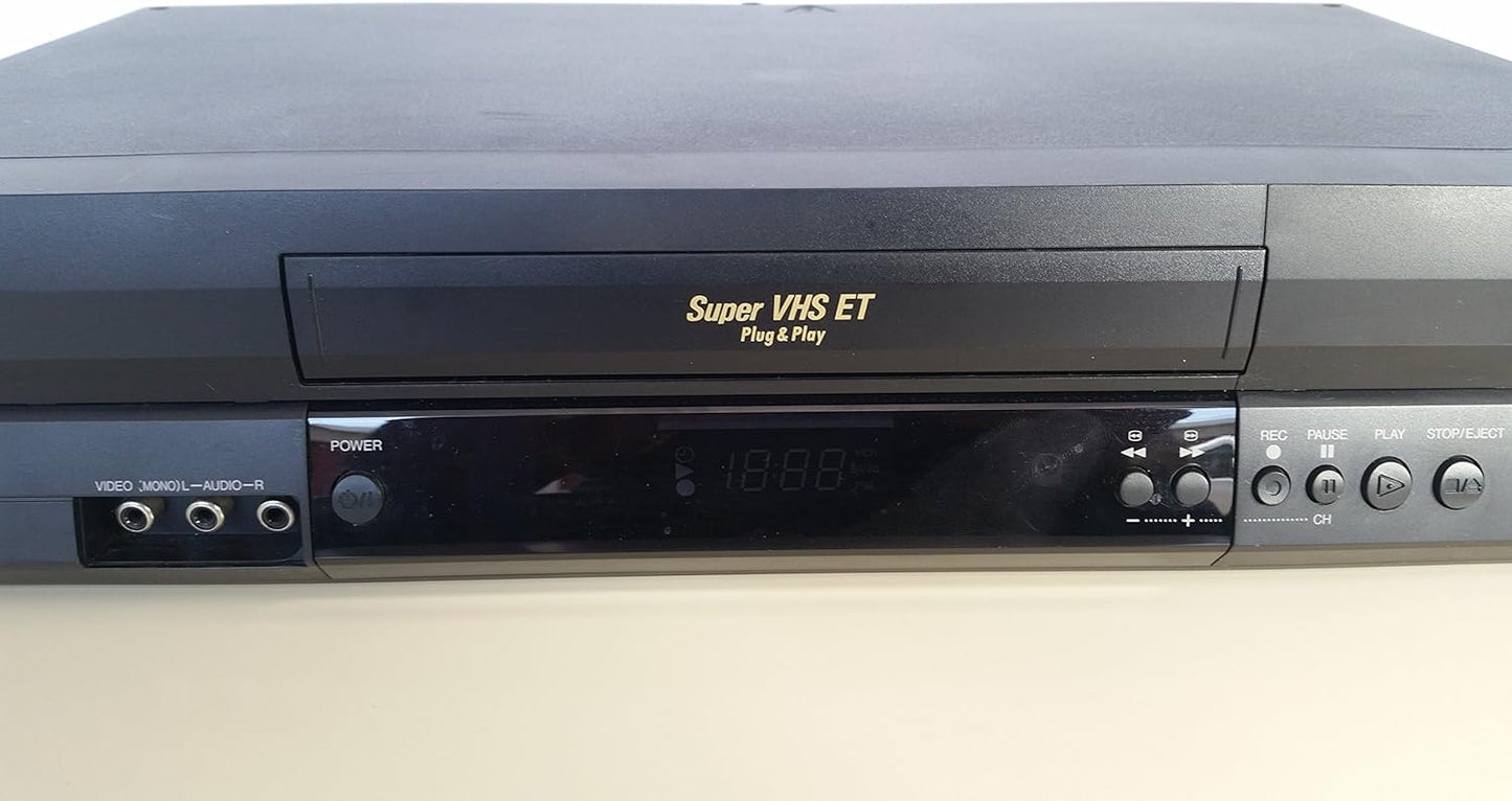 JVC HRS2910U 4-Head S-VHS VCR Player Recorder