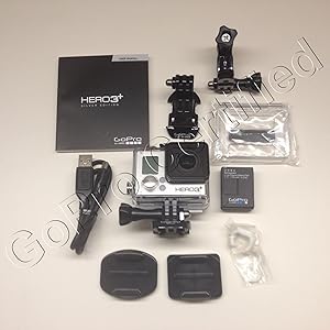 GoPro HERO3+ Silver Edition Waterproof Action Camera (Renewed)