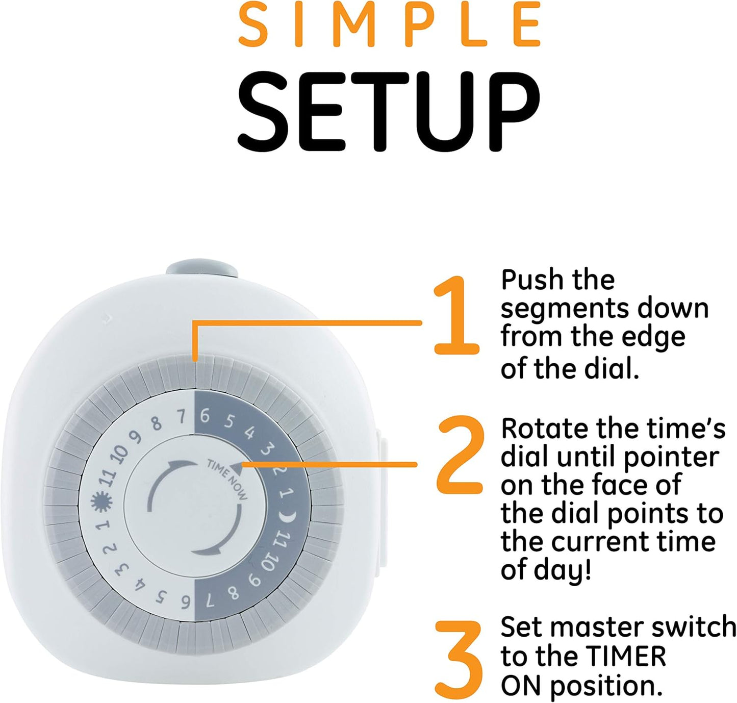 GE 46139 Heavy Duty Indoor Mechanical Timer 2-Pack