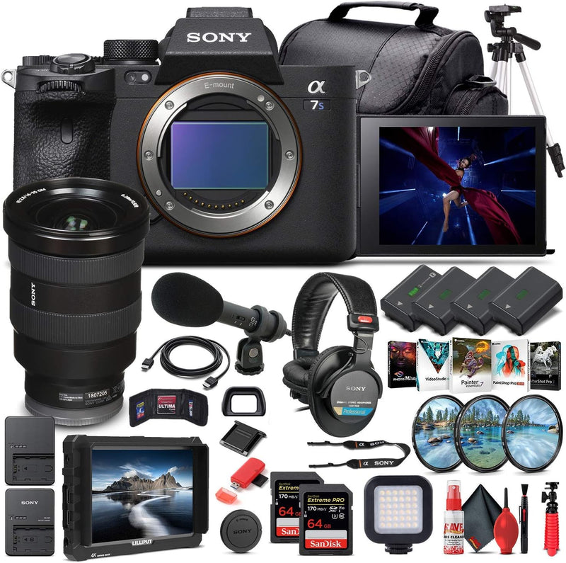 Sony ILCE7SM3/B Alpha a7S III 4K Mirrorless Camera — main product image