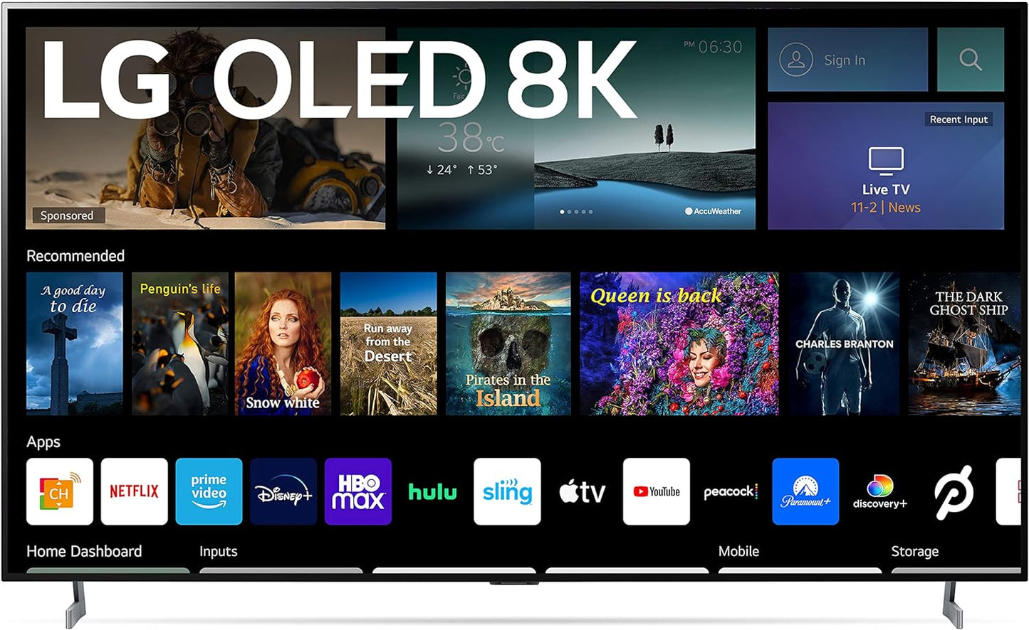 LG OLED77Z2PUA 77" 8K Smart OLED TV Alexa Built-in