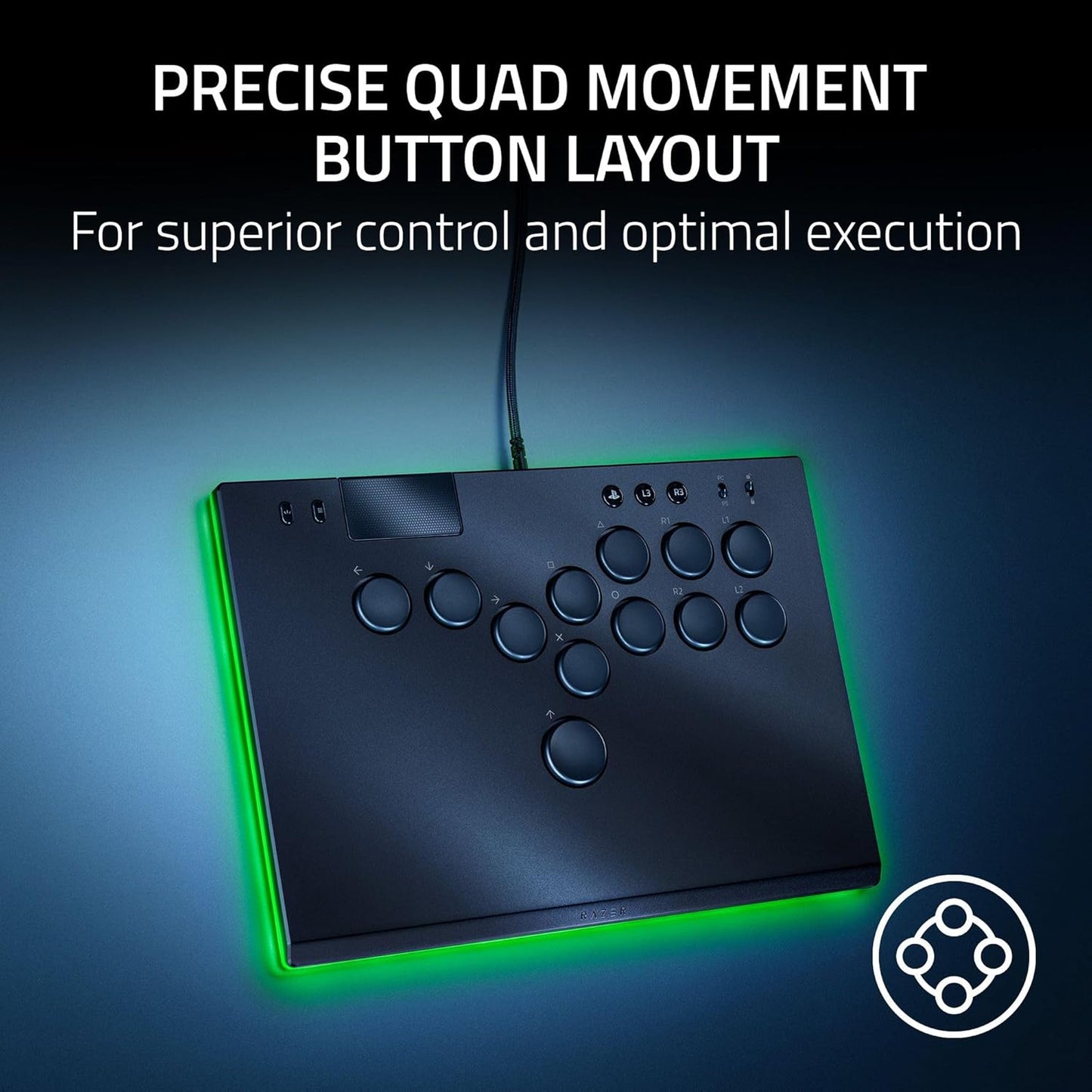 Razer Kitsune PS5/PC All-Button Arcade Controller