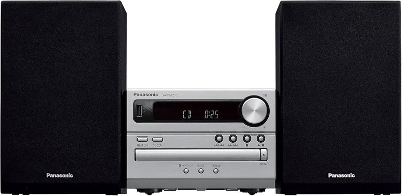 Panasonic SC-PM250-S CD Stereo System with Bluetooth — main product image