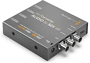 Blackmagic Design 002775 Mini Converter Audio to SDI 4K