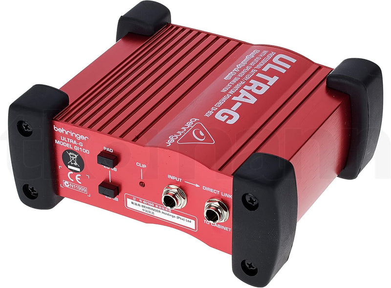 Behringer GI100 Ultra-G DI-Box Guitar Speaker Emulator — main product image