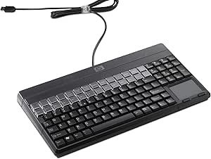 HP FK221AT#ABA USB POS QWERTY Keyboard — main product image