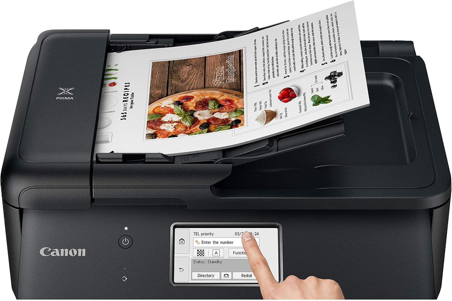 Canon TR8620 Wireless All-In-One Printer: Renewed, Copier, Scanner, Fax