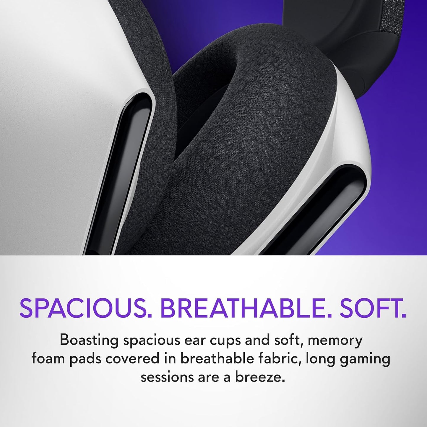 Alienware AW725H Tri-Mode Wireless Gaming Headset - Lunar Light