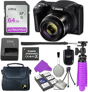 Canon PG-CANSX420B-050517 PowerShot SX420 Camera 64GB Bundle