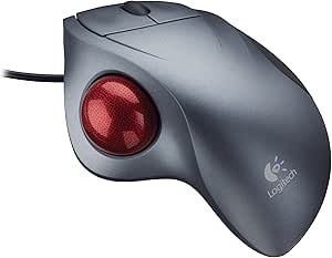 Logitech Trackman Wheel Optical Refurbished Mouse