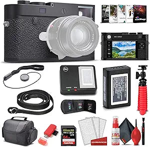 Leica M10 - P Black Chrome Digital Rangefinder Bundle