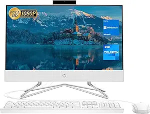 HP Celeron All-in-One 16GB 1TB SSD 21.5" Desktop
