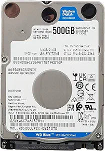 Western Digital WD5000LPZX 500GB 2.5" Hard Drive