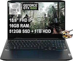 Lenovo Ideapad 3 15" Gaming Laptop i5 GTX 1650 16GB 512GB SSD