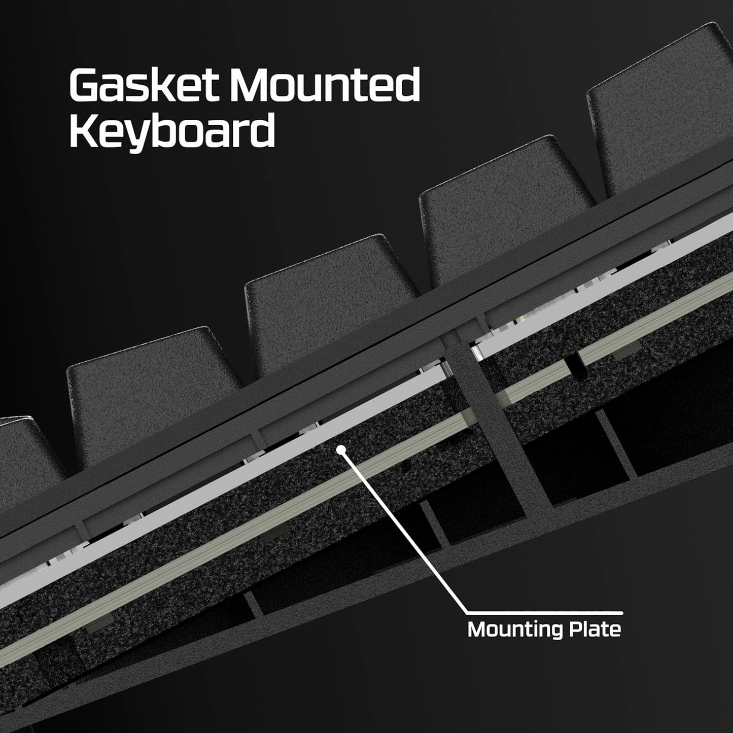 HyperX 91Y91AA#ABA Alloy Rise 75 Wireless Gaming Keyboard