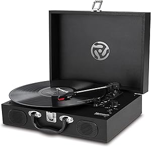 Numark PT01 Touring Portable Suitcase Turntable USB — main product image