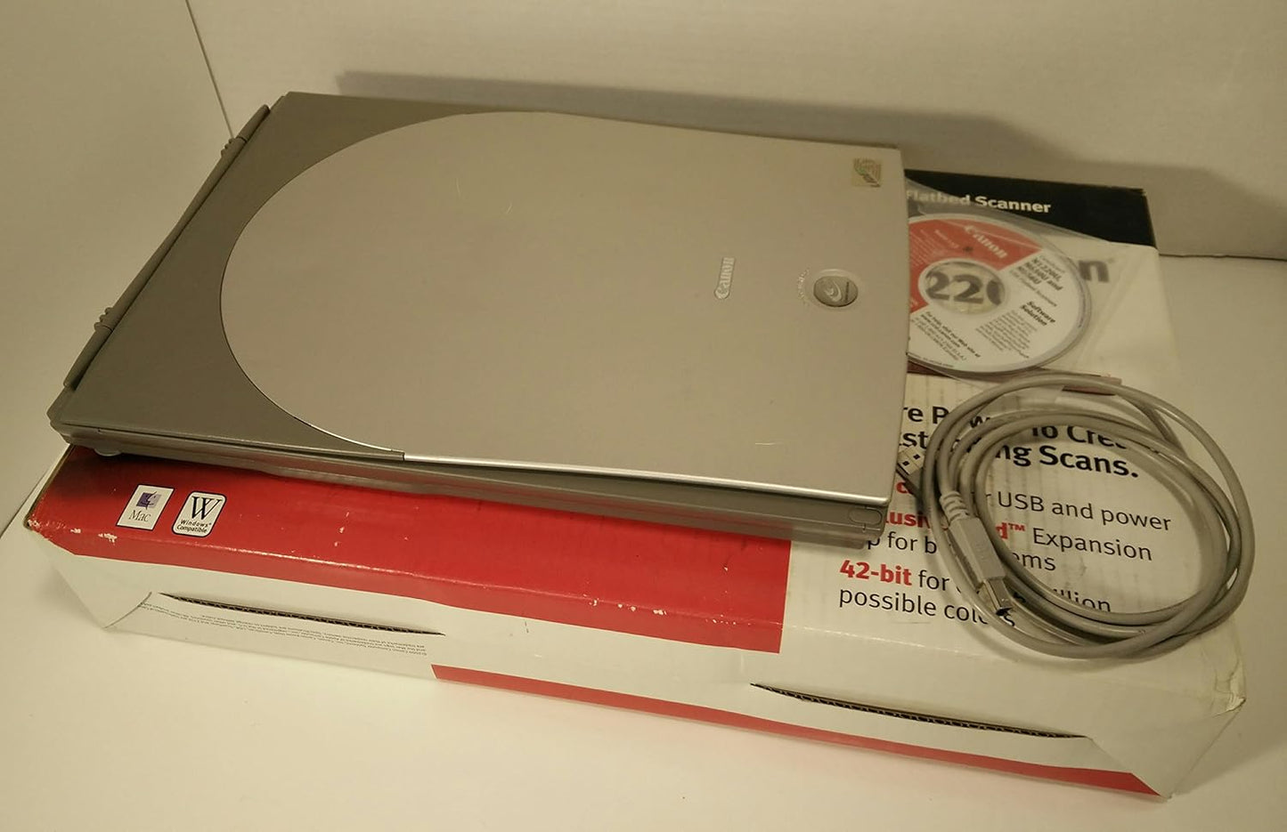 Canon CanoScan N1220U USB Portable Flatbed Scanner