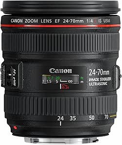 Canon 6313B002 EF 24-70mm f/4L IS USM Zoom Lens