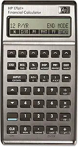 HP 17BII+ Financial Calculator — main product image