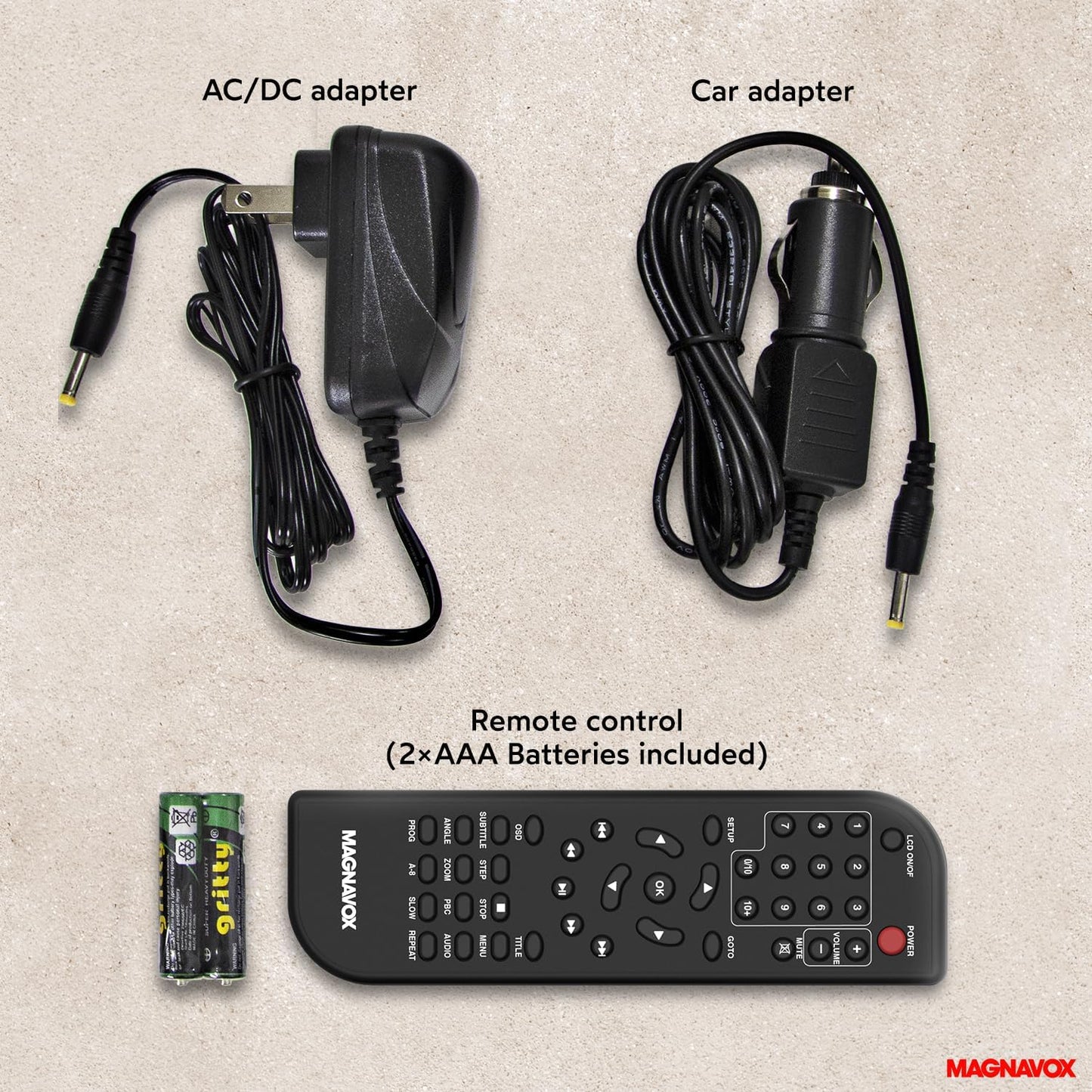 Magnavox MTFT754 11.6" Portable Swivel DVD Player