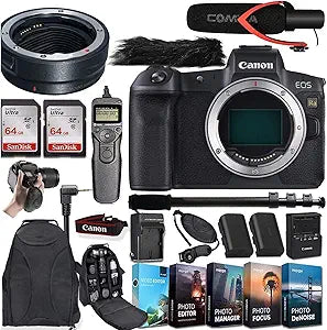 Canon EOS Ra Mirrorless Camera with Adapter Bundle