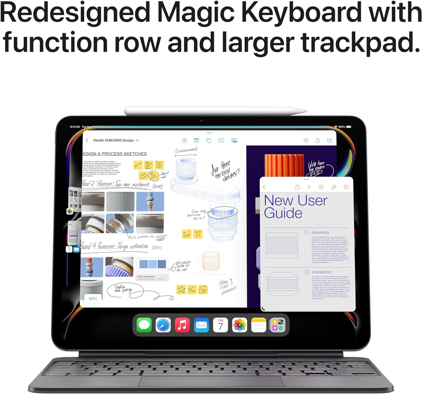 Apple Magic Keyboard Case for iPad Pro 13-inch - White