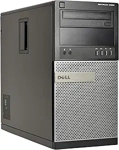 Dell 9020 Optiplex Mini-Tower i5 32GB 240GB SSD Win10 Renewed