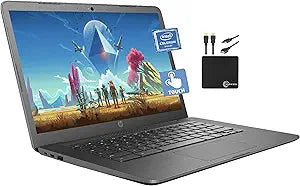 HP 2021 Chromebook 14" HD Touchscreen Laptop Celeron N3350