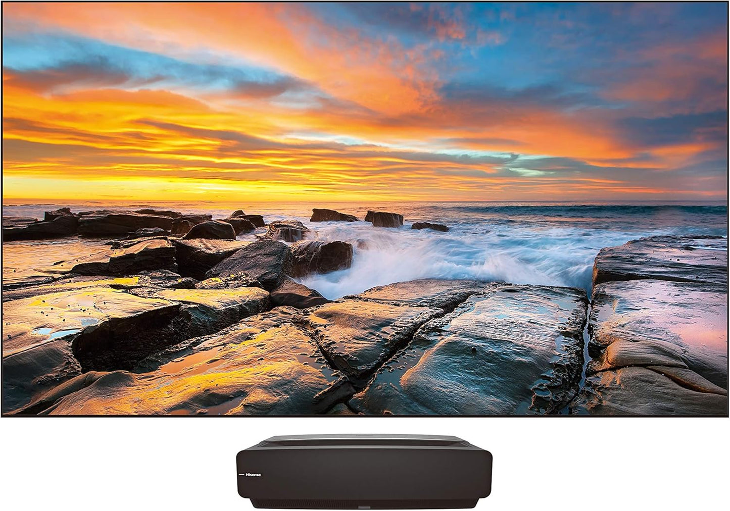 Hisense 120L5F 4K Laser Cinema Projector with ALR Screen