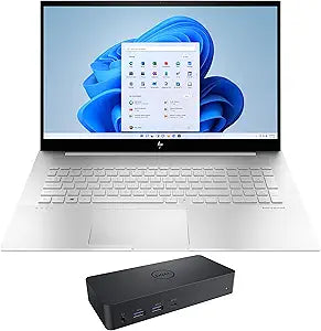 HP Envy 17t-ch100 Laptop i7 4K UHD Dock Bundle — main product image