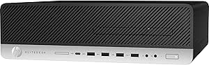 HP EliteDesk 800 G3 SFF Renewed Desktop PC