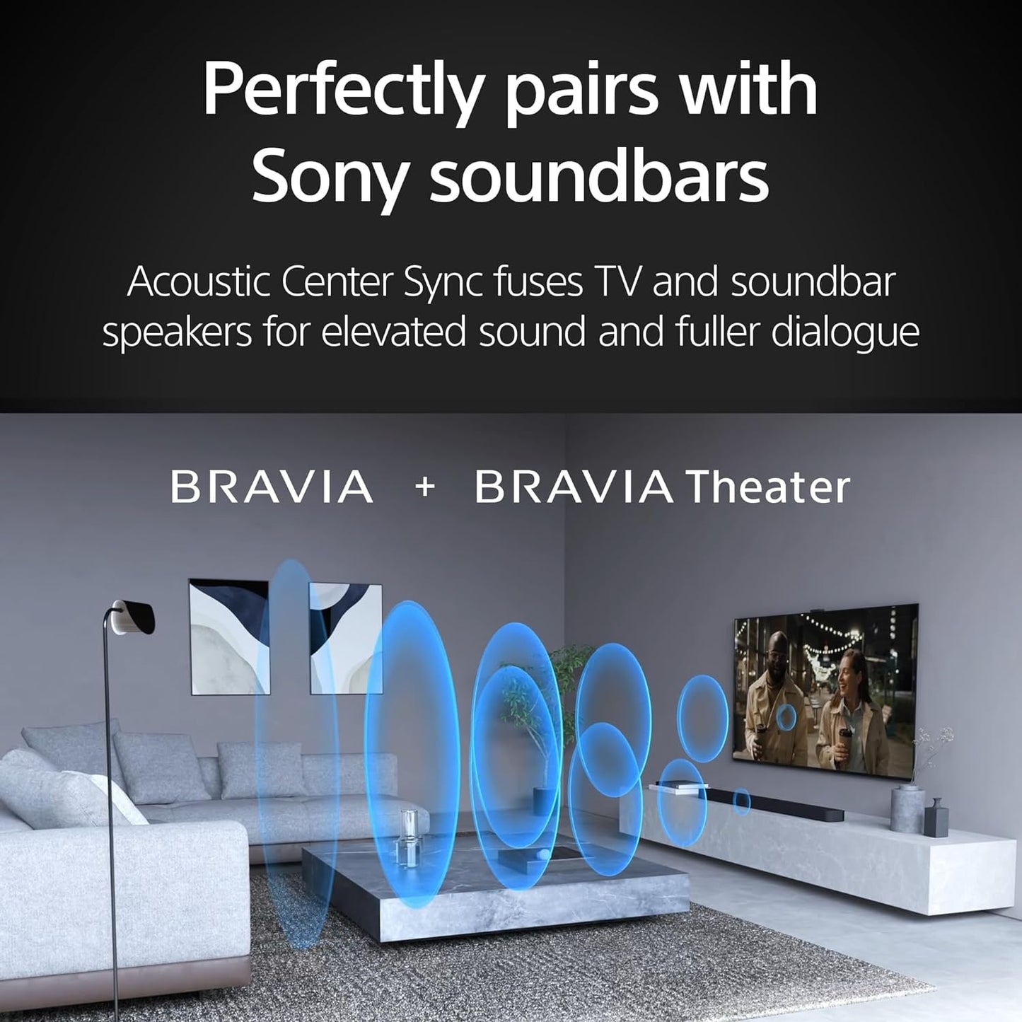 Sony XR70 BRAVIA 7 85-Inch Mini LED QLED 4K TV & BRAVIA Theater Bar 8
