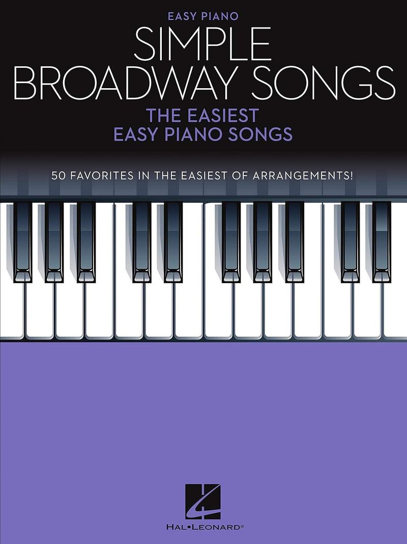 Hal Leonard Simple Broadway Songs Easy Piano — main product image