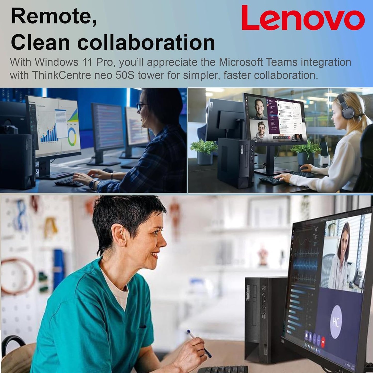 Lenovo 50s ThinkCentre i5 Desktop 32GB 1TB SSD