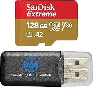 SanDisk 128G_TF_Extreme MicroSD Card - Samsung Galaxy 4K UHS-I