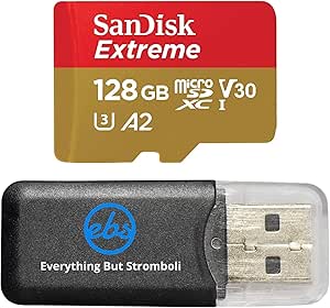 SanDisk 128GB Extreme Micro SD Card for DJI Drones — main product image