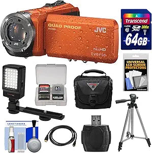 JVC K-89150-03 Everio GZ-R320 Quad-Proof Camcorder — main product image