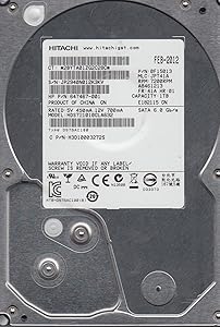Hitachi HDS721010CLA632 1TB SATA 3.5" Hard Drive