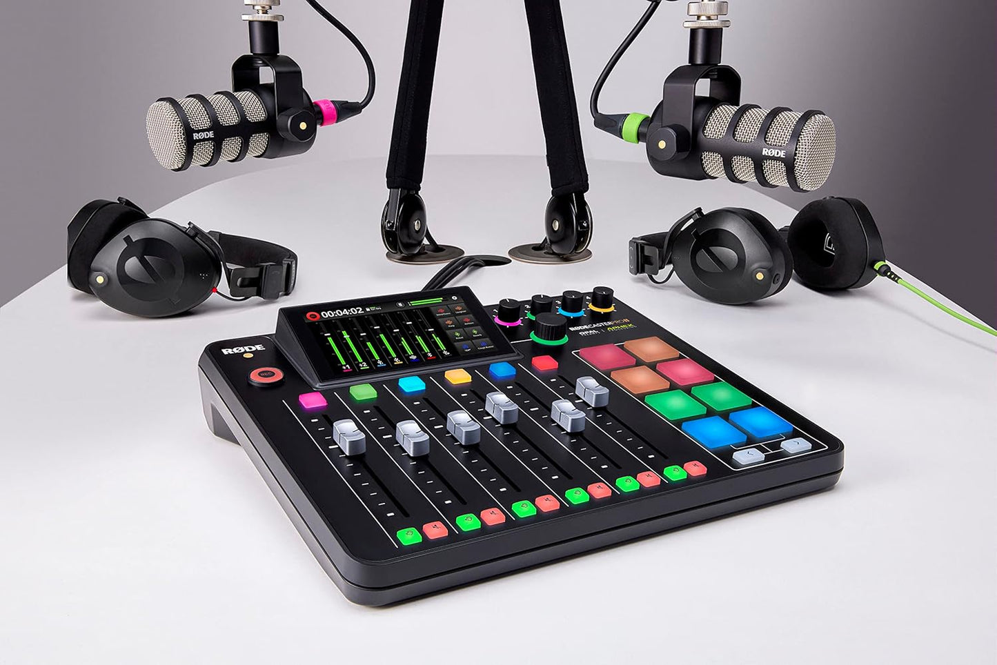 Rode RØDECaster Pro II Podcasting Kit with Samson Mic