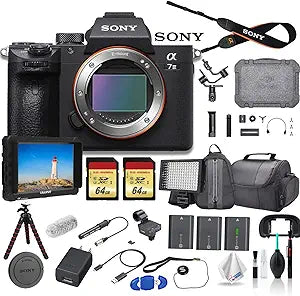 Sony ILCE7M3/B Alpha a7 III Full-Frame Camera Bundle