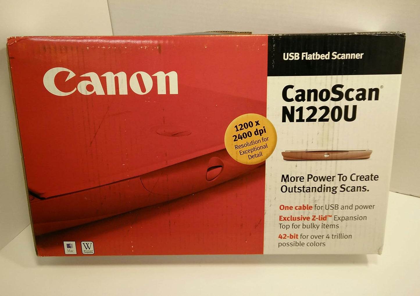 Canon CanoScan N1220U USB Portable Flatbed Scanner