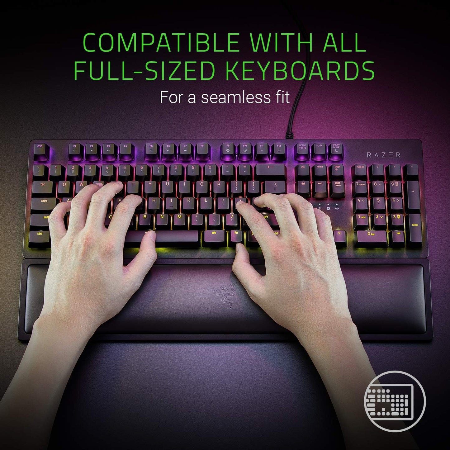 Razer RC21-01470200-R3M1 Ergonomic Keyboard Wrist Rest