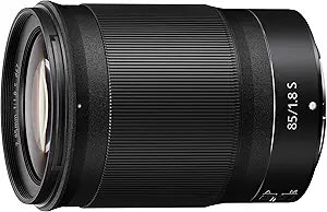 Nikon NIKKOR Z 85mm f/1.8 S Portrait Lens