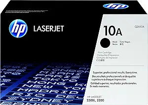 HP Q2610A 10A Black Original LaserJet Toner Cartridge — main product image