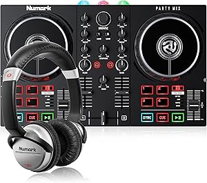 Numark Party Mix II Beginner DJ Controller Set