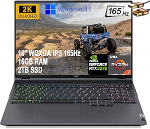 Lenovo Legion 5 Pro 16" Gaming Laptop RTX 3070
