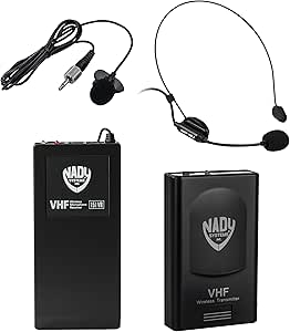 Nady 909633 Wireless DSLR Camera Microphone System - HM3 & LM-14 Bundle