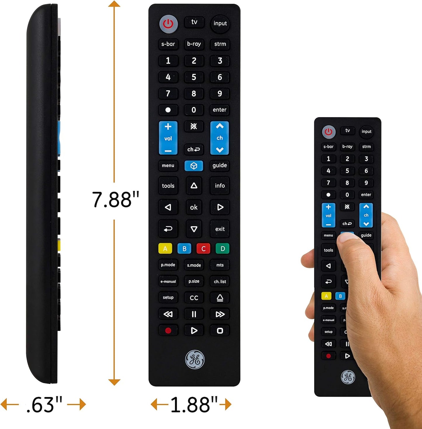 GE 44235 Samsung Replacement Remote - Universal Control